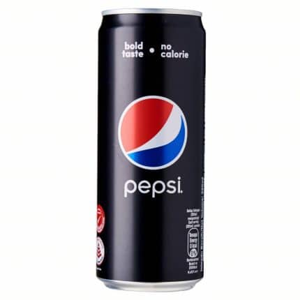 PEPSI BLACK CAN 24’S