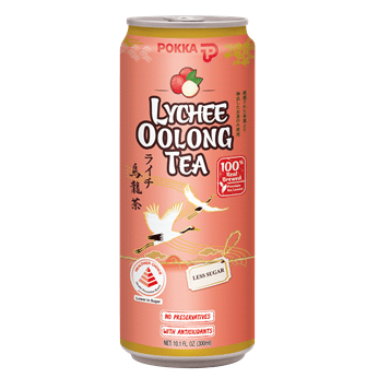 POKKA LYCHEE OOLONG TEA CAN 300ML 24’S