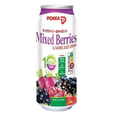 POKKA MIX BERRIES CAN 24’S