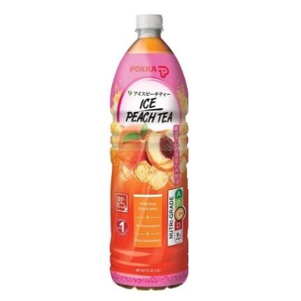 POKKA PEACH TEA 1.5L 12’S