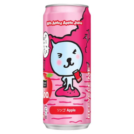 QOO APPLE CAN 300ML 24’S